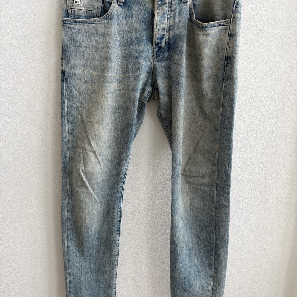 Scotch & Soda Men's Slim Fit Faded Blue Jeans